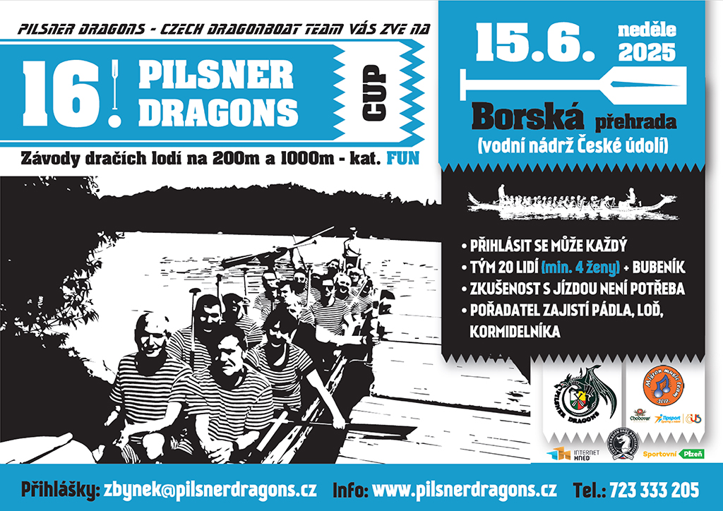 leták - Pilsner Dragons Cup 2025