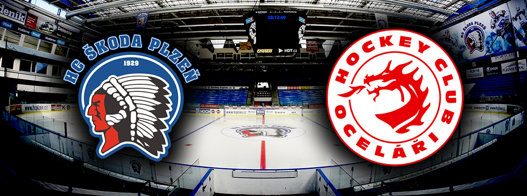 obr. HC Škoda Plzeň - HC Oceláři Třinec