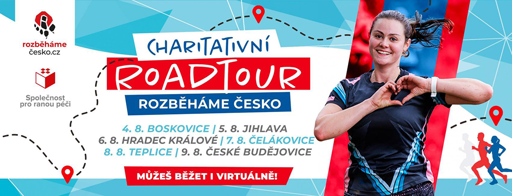 leták - Charitativní roadtour | Rozběháme Česko