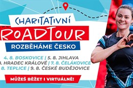 Charitativní roadtour - Virtuální | Rozběháme Česko
