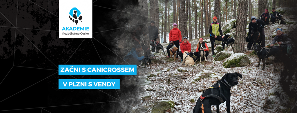 leták - Začni s canicrossem v Plzni s Vendy 2025 - Rozběháme Česko