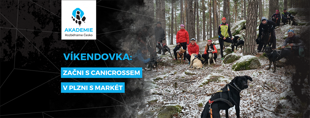 leták - Víkendovka: Začni s canicrossem v Plzni s Markét 2025 - Rozběháme Česko