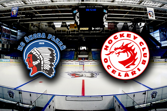 HC Škoda Plzeň - HC Oceláři Třinec